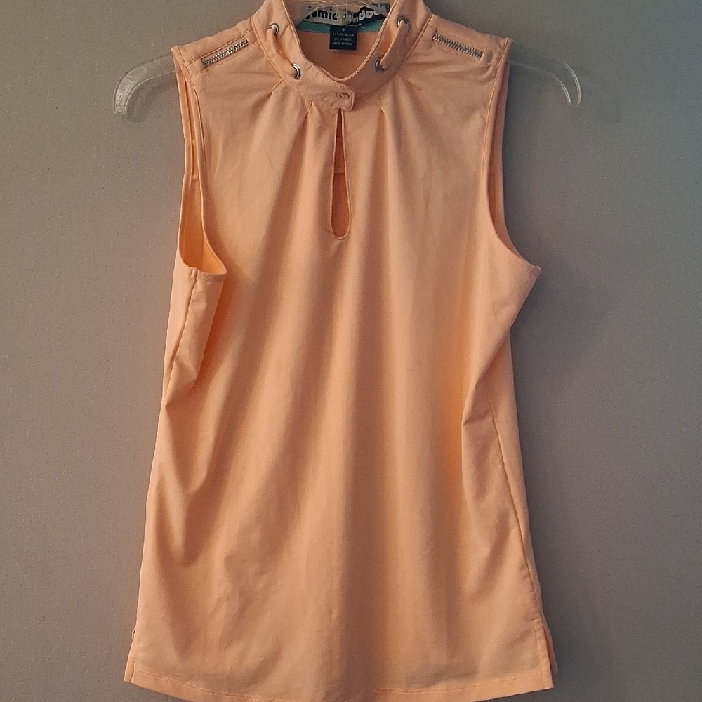 Jamie Sadock Tangerine Pristine Sunsense Top Size Small